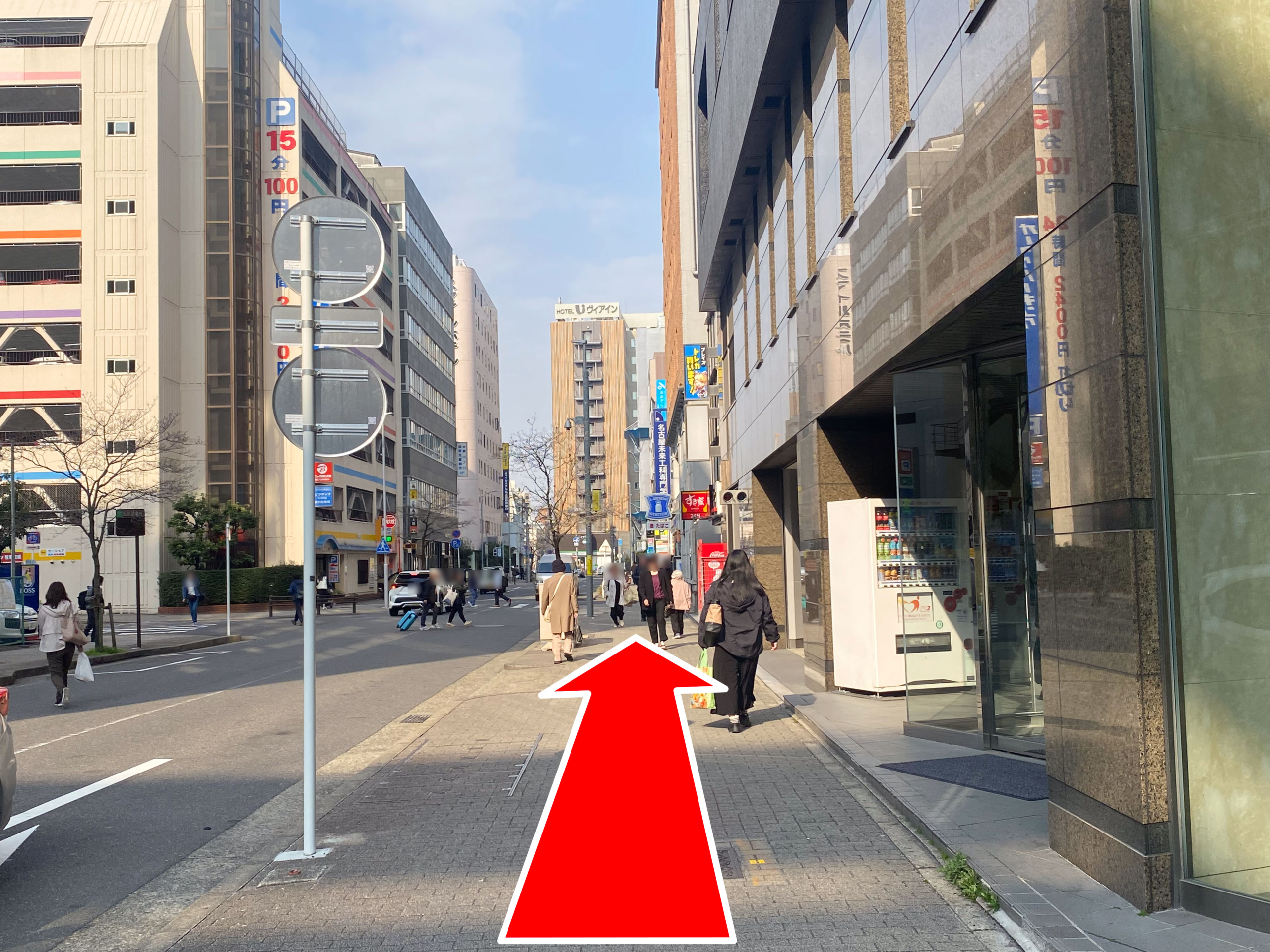 ゆうメンタルクリニック名古屋院の道順A09